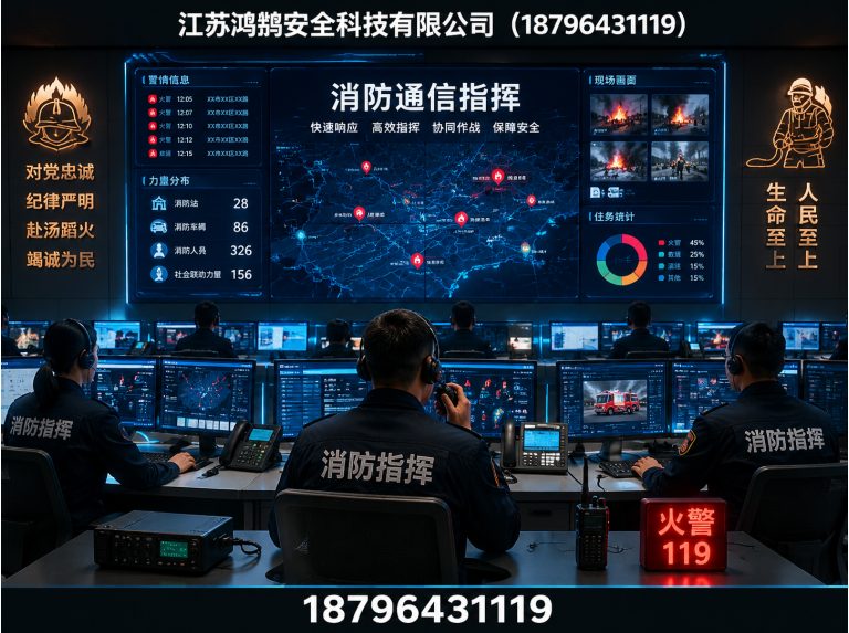 郑州智慧消防系统展示图